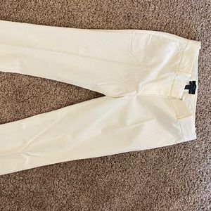 NWOT J. Crew dress pant white size 2